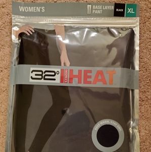 32 Degrees Heat Base Layer Pant NWT